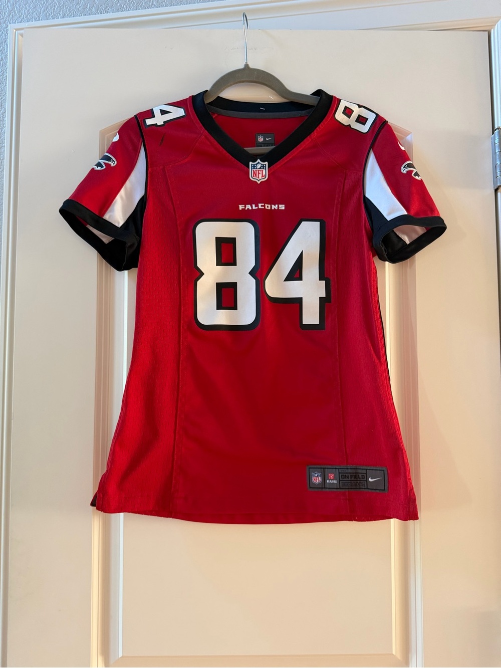 Nike NFL On Field Atlanta Falcons #84 Roddy White Jersey. Womens fitted football